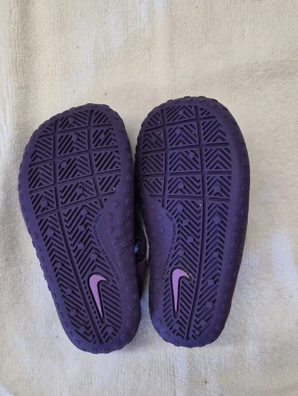 Nike Kids Purple Velcro Sport Sandals